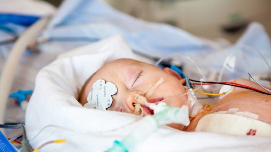 new born baby in NICU